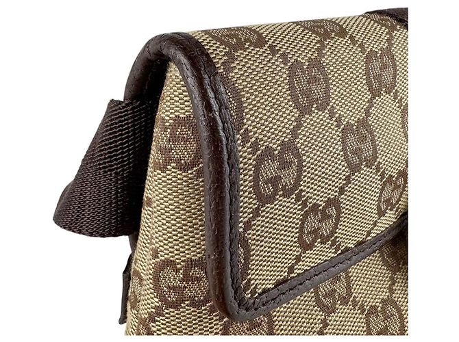 Marsupio Gucci GG Canvas marrone - vista 6