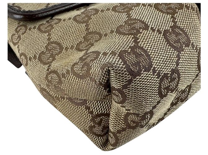 Marsupio Gucci GG Canvas marrone - vista 8