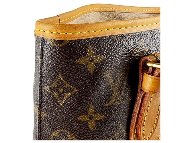 Borsa Bucket Louis Vuitton Monogram PM Marrone Monogramma - vista 6