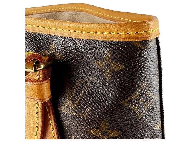 Borsa Bucket Louis Vuitton Monogram PM Marrone Monogramma - vista 7