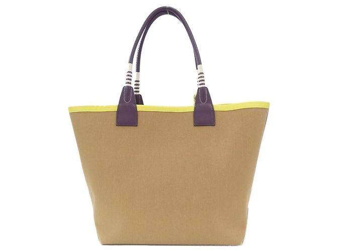 Hermès Hermes Steeple Handtasche Golden Dunkelviolett - Ansicht 2
