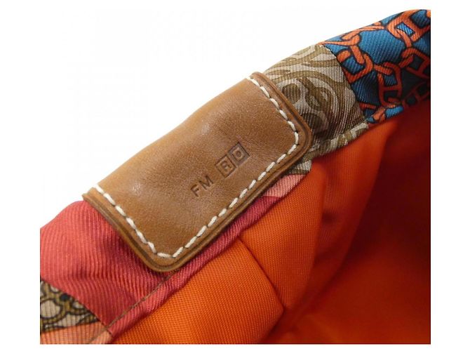 Hermès Hermes CARRE EN CRAVATE Fourbi Handbag Pouch Rosso - vista 6