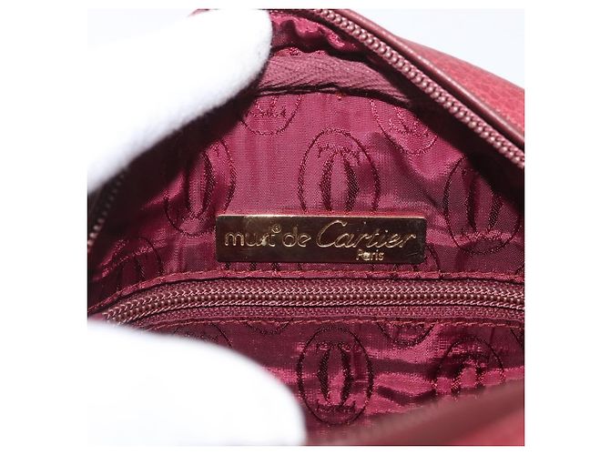 Must de Cartier Leather mit Quaste Bordeaux - Ansicht 6