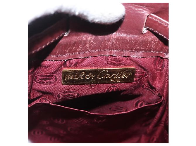 Must de Cartier in pelle Bordò - vista 6