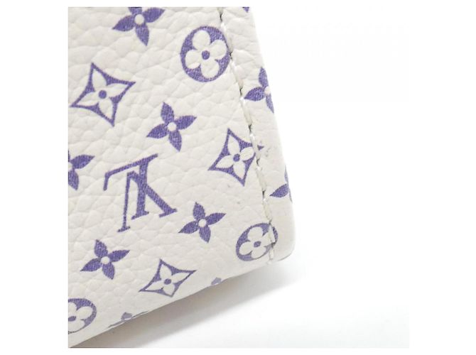 Borsa Louis Vuitton LV Romance OnTheGo Bianco Blu - vista 2