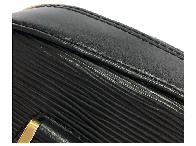 Borsa Louis Vuitton Epi Sablon Nero - vista 4