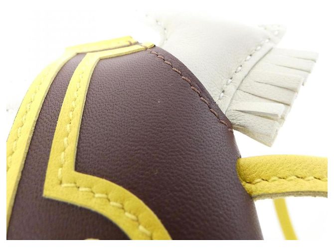 Hermès Charm per borsa Hermes Rodeo Robeo 24 PM Giallo - vista 4