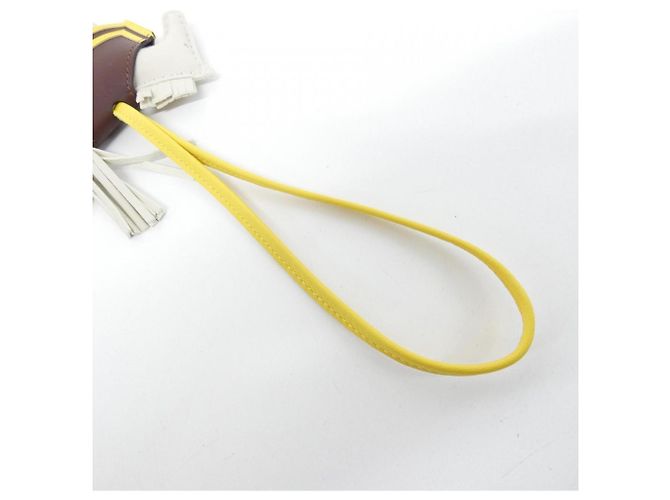 Hermès Charm per borsa Hermes Rodeo Robeo 24 PM Giallo - vista 5