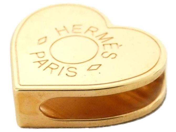 Hermès Hermes Mini Coeur Schalring Golden - Ansicht 3