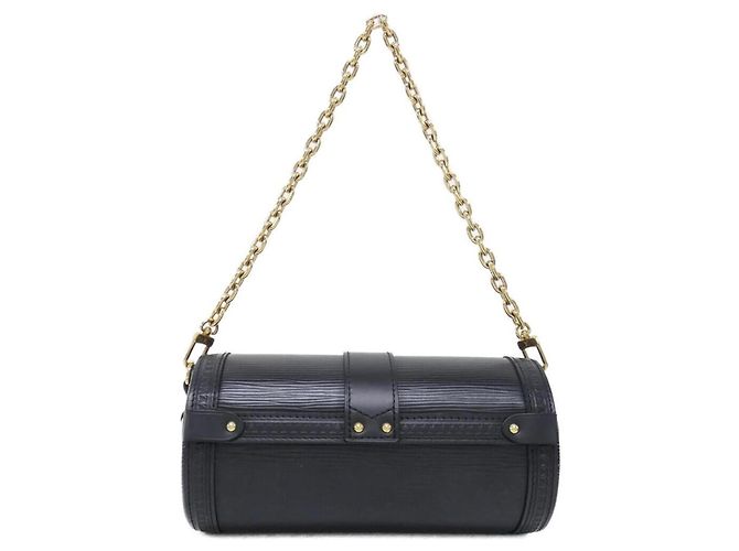 Borsa a tracolla bauletto Louis Vuitton Epi Papillon Nero - vista 2