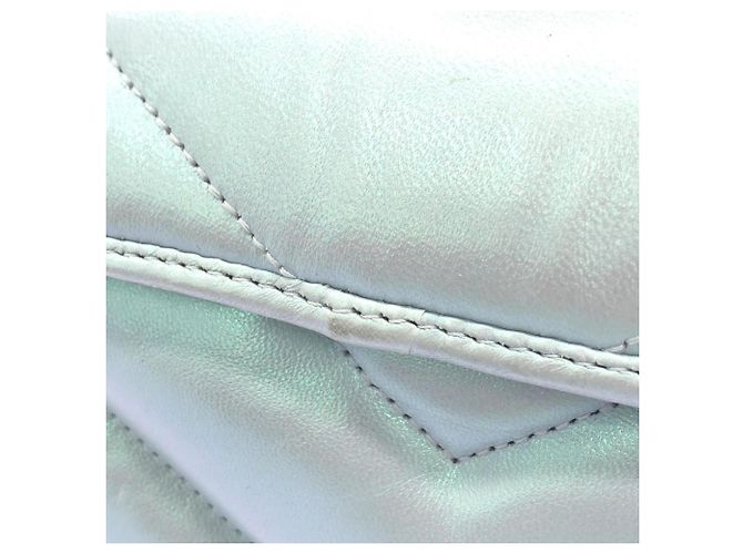 Borsa a Spalla Gucci GG Marmont Blu Blu chiaro - vista 4