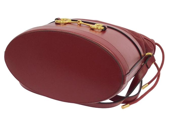 Borsa a tracolla Gucci HORSEBIT 1955 Rosso - vista 3