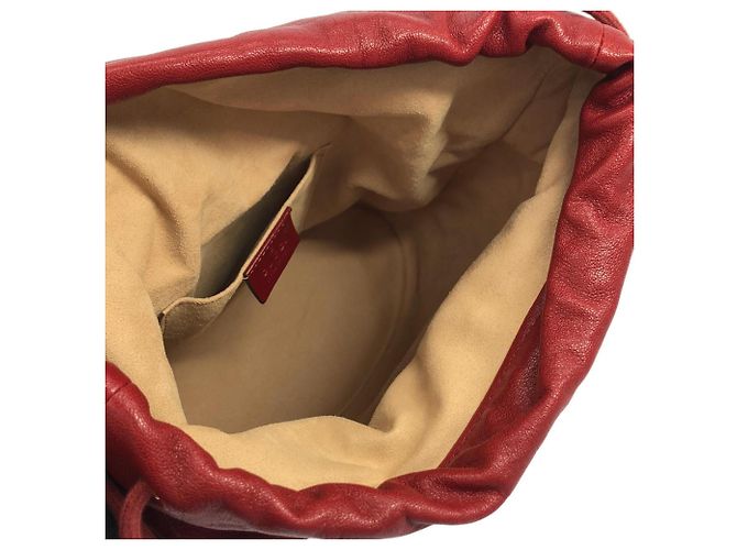 Borsa a tracolla Gucci HORSEBIT 1955 Rosso - vista 7