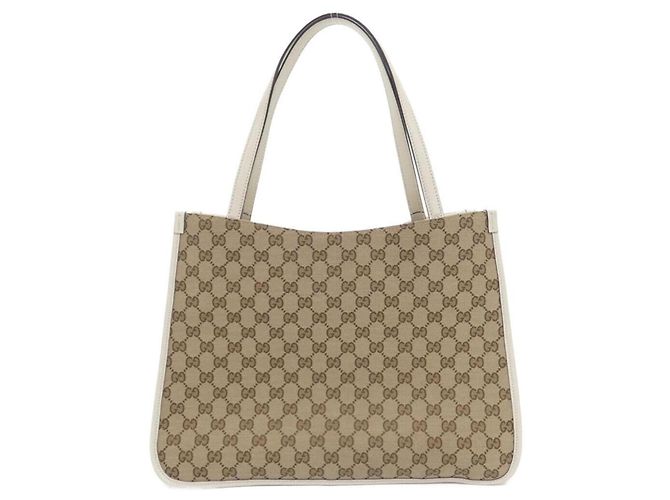 Borsa Gucci HORSEBIT 1955 Bianco Beige - vista 2