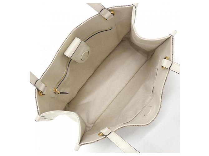Borsa Gucci HORSEBIT 1955 Bianco Beige - vista 6