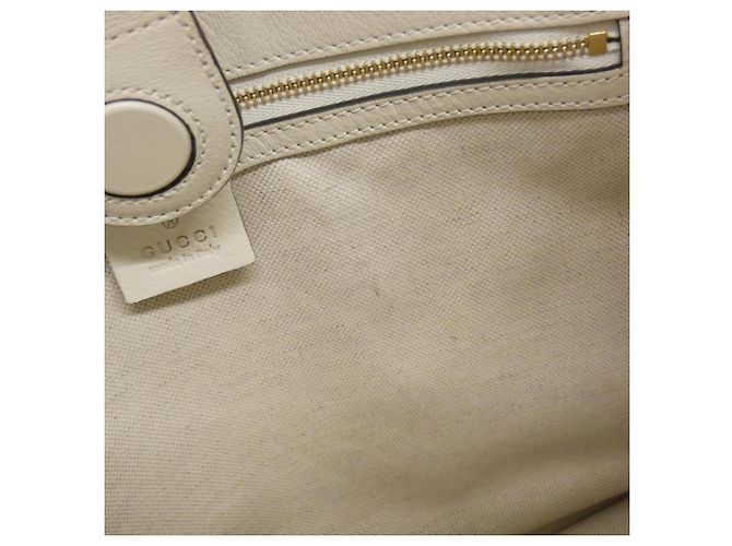 Borsa Gucci HORSEBIT 1955 Bianco Beige - vista 7