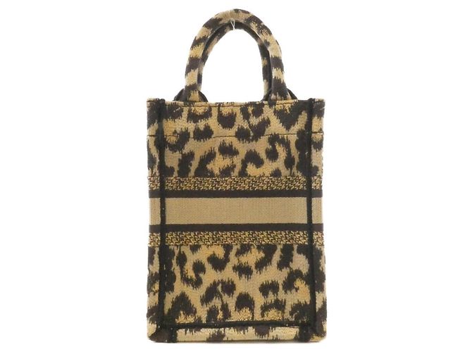 Borsa Christian Dior Book Tote Mini Vertical S5555CRHM Beige - vista 2