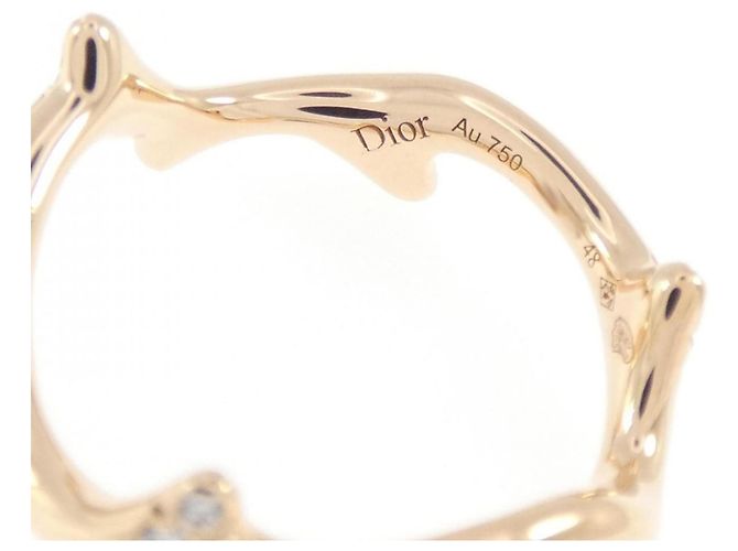 Bois de Rose Ring Christian Dior Golden - Ansicht 4