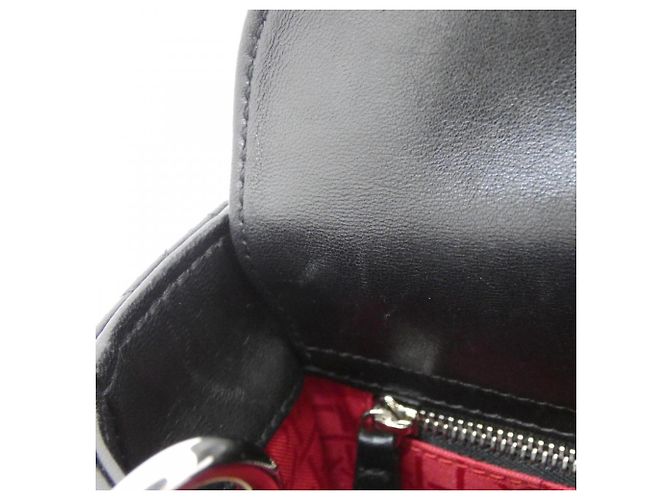 Mini borsa Lady Christian Dior Nero - vista 10