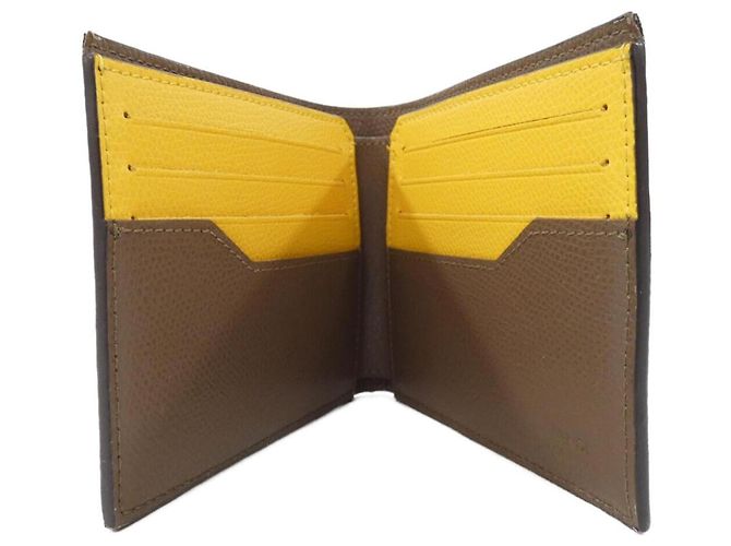 Cartera Bi-Fold Fendi ROMA Castaño - vista 6