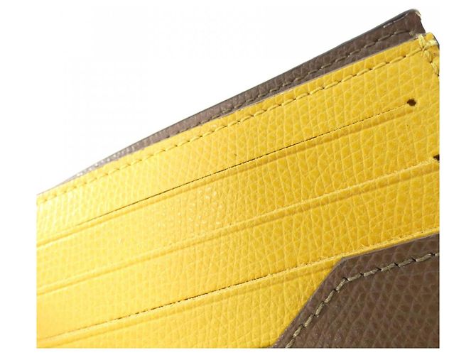 Cartera Bi-Fold Fendi ROMA Castaño - vista 8