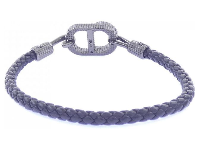 Bracciale charm nero Christian Dior - vista 2