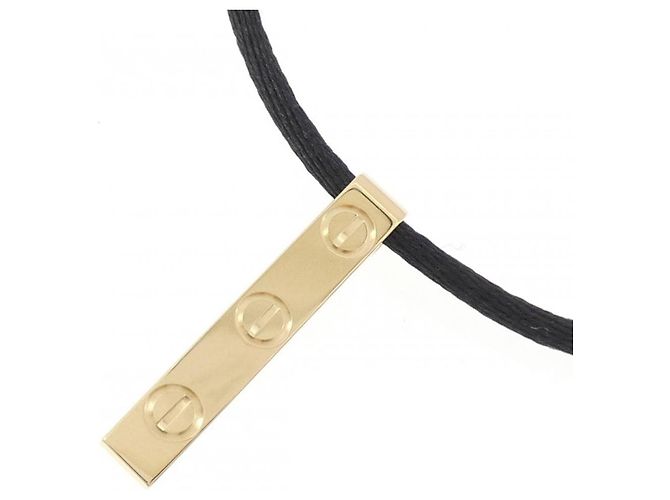 Collar Cartier Love Plate Amarillo - vista 3