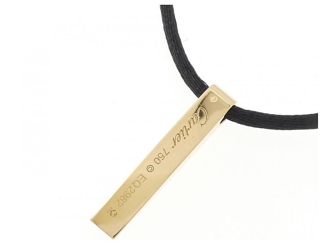 Collar Cartier Love Plate Amarillo - vista 4