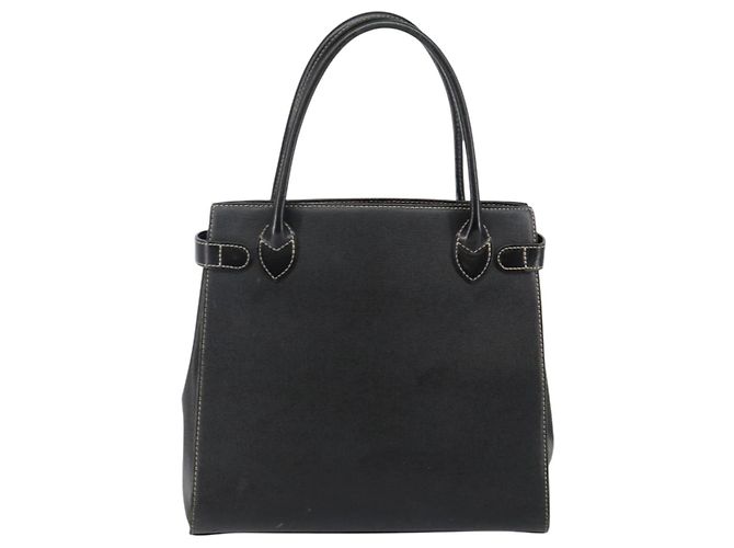 Burberry Pelle Vintage Nero - vista 2