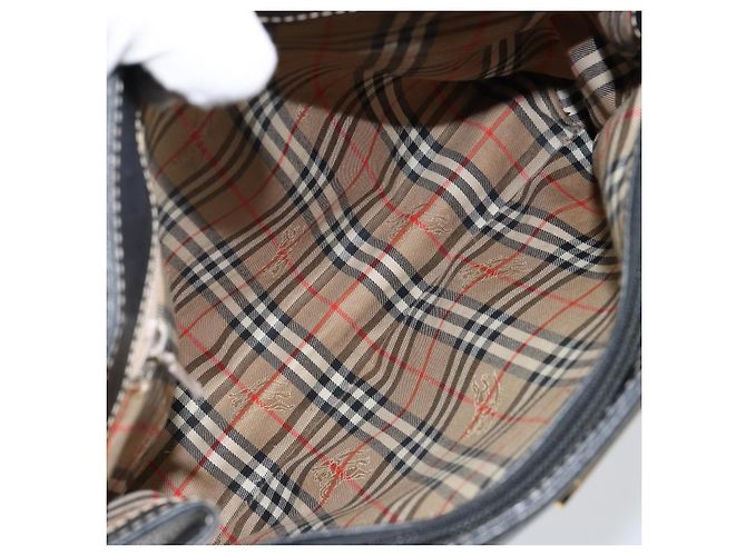 Burberry Pelle Vintage Nero - vista 5