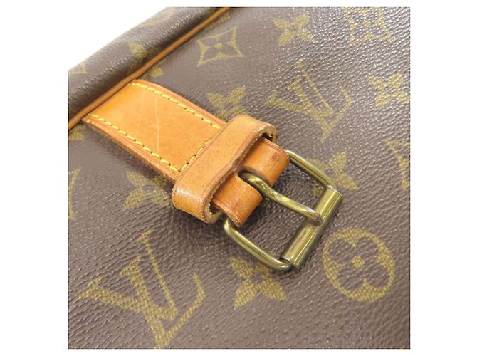 Borsa a Spalla Louis Vuitton Saumur 35 Nero - vista 13