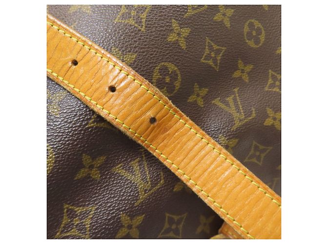 Borsa a Spalla Louis Vuitton Saumur 35 Nero - vista 15