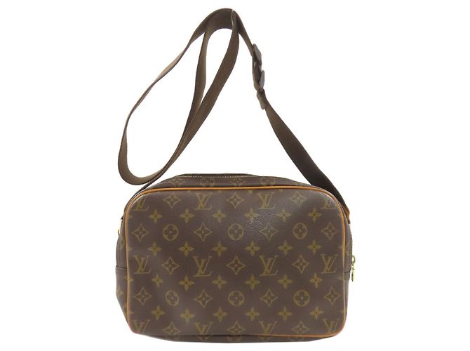 Borsa a Spalla Louis Vuitton Monogram Reporter PM Monogramma - vista 2