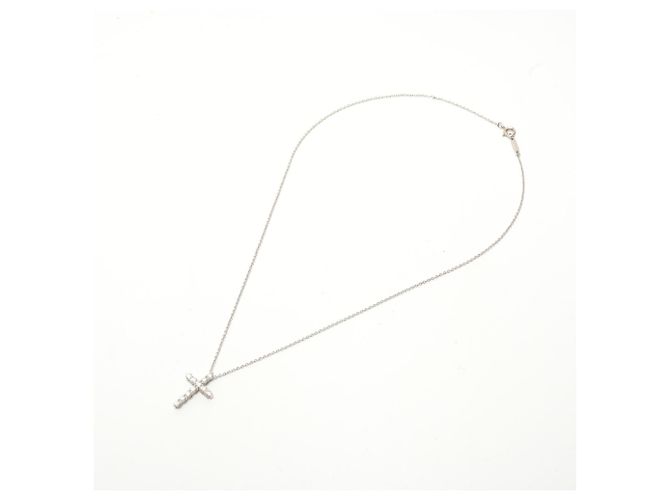 Collana Tiffany & Co. in platino Pt950 e diamanti Argento - vista 2