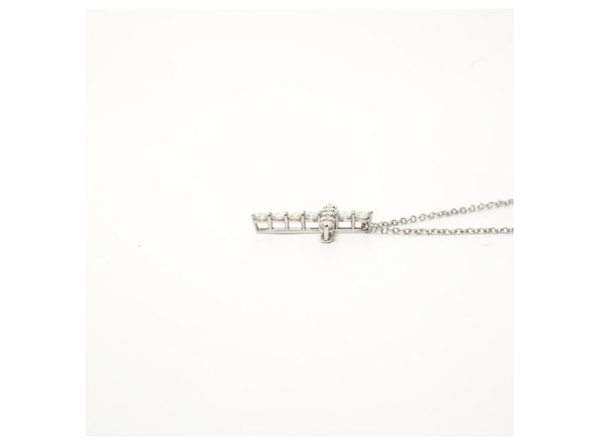 Collana Tiffany & Co. in platino Pt950 e diamanti Argento - vista 4