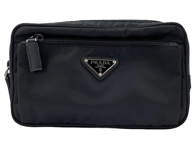 Marsupio in nylon Prada Nero - vista 2