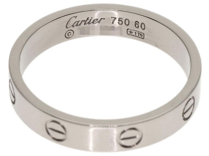 Cartier Mini Love Ring aus 18K Weißgold - Ansicht 4