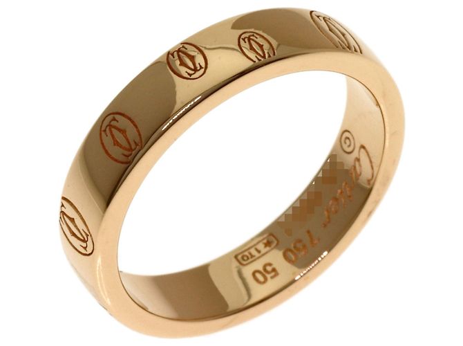 Anello Happy Birthday #50 in oro rosa Cartier - vista 2