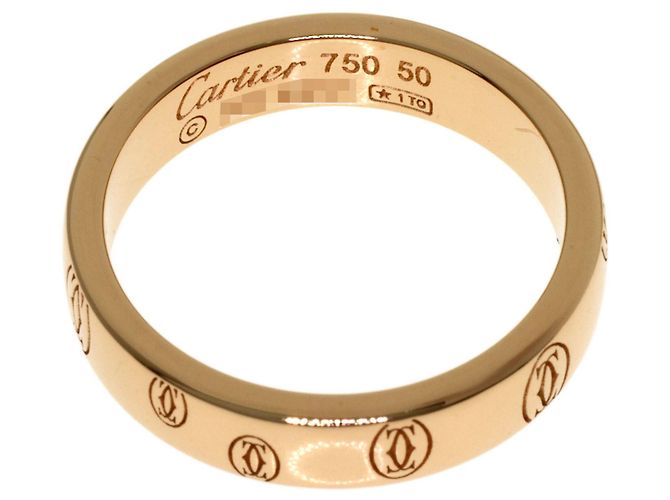 Anello Happy Birthday #50 in oro rosa Cartier - vista 4