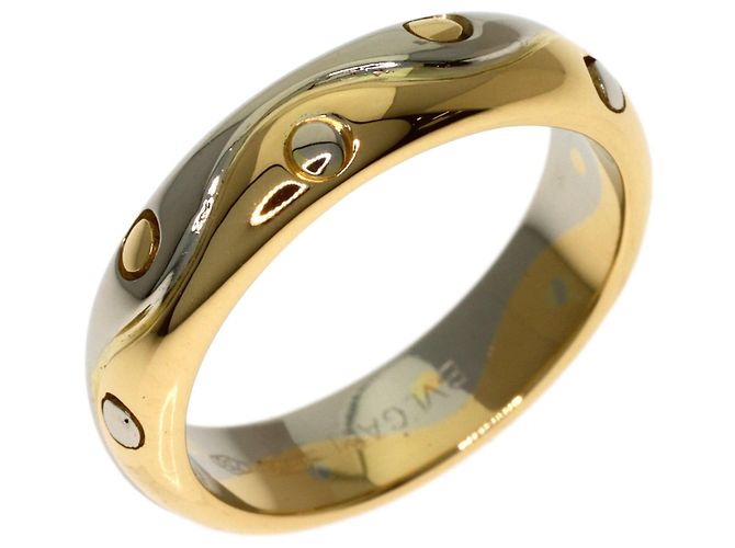 Bulgari Anello Bvlgari Onda in oro 18K - vista 2