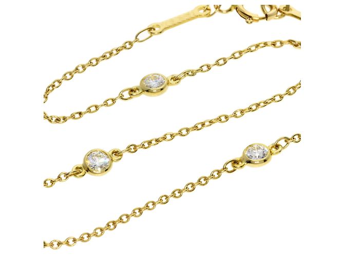 Bracciale charm Tiffany & Co. By the Yard in diamante - vista 3