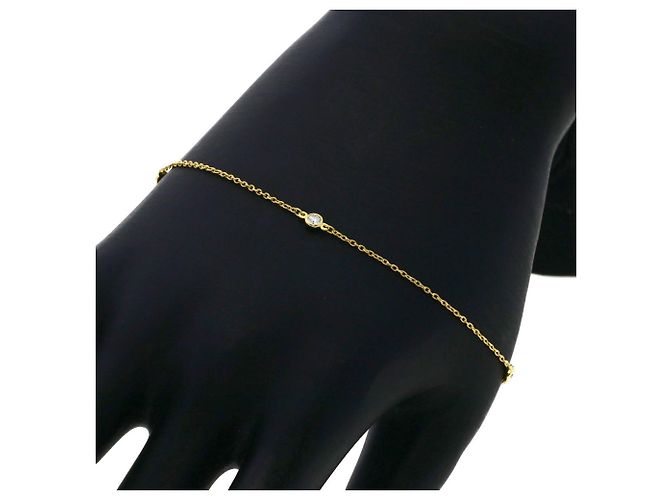 Bracciale charm Tiffany & Co. By the Yard in diamante - vista 6