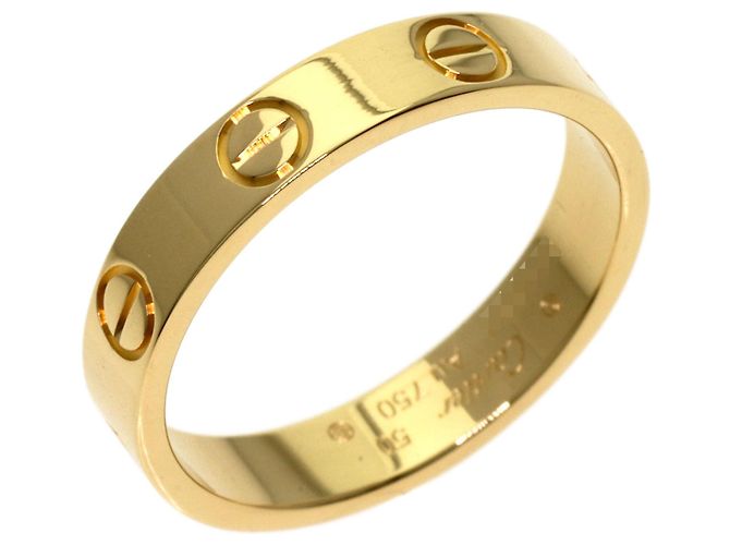 Anello Love di Cartier in oro giallo 18K - vista 2