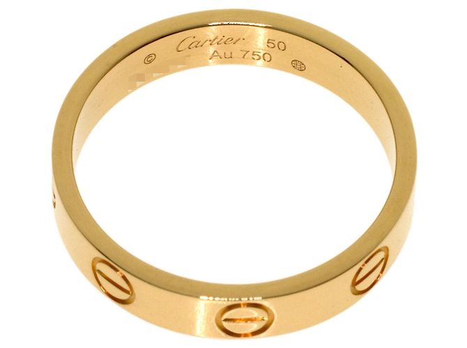 Anello Love di Cartier in oro giallo 18K - vista 4