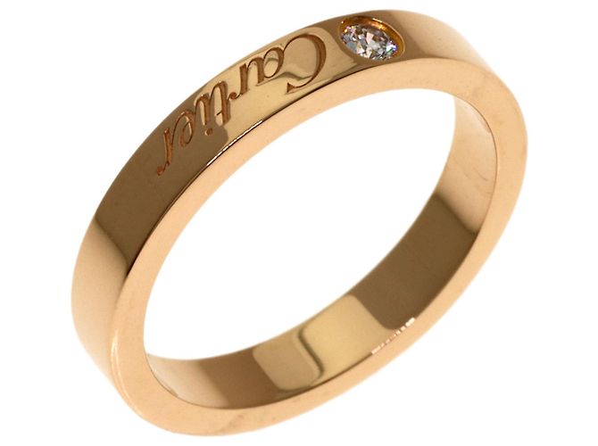Anello Cartier C de 1P Diamond Band Ring - vista 2