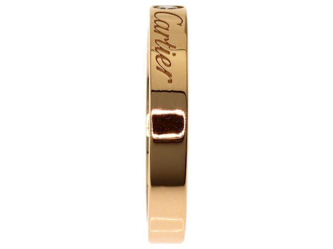 Anello Cartier C de 1P Diamond Band Ring - vista 3