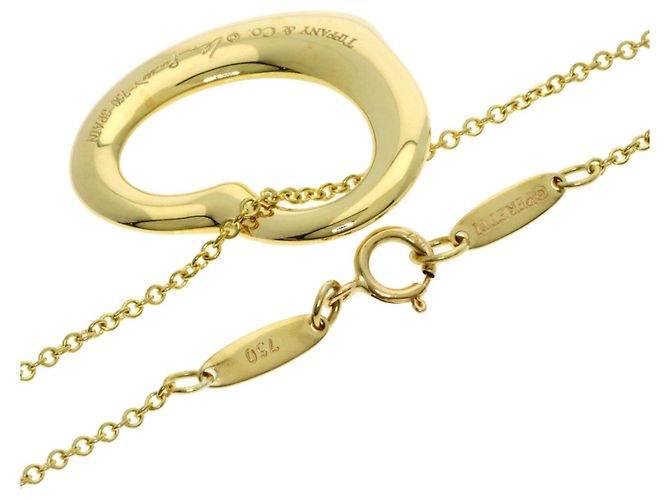 Collana Open Heart di Tiffany & Co. in oro giallo 18K - vista 2