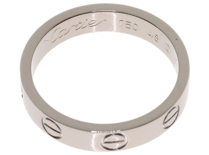 Cartier Mini Love Ring aus 18K Weißgold - Ansicht 4