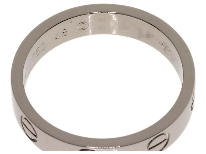 Cartier Mini Love Ring aus 18K Weißgold - Ansicht 5