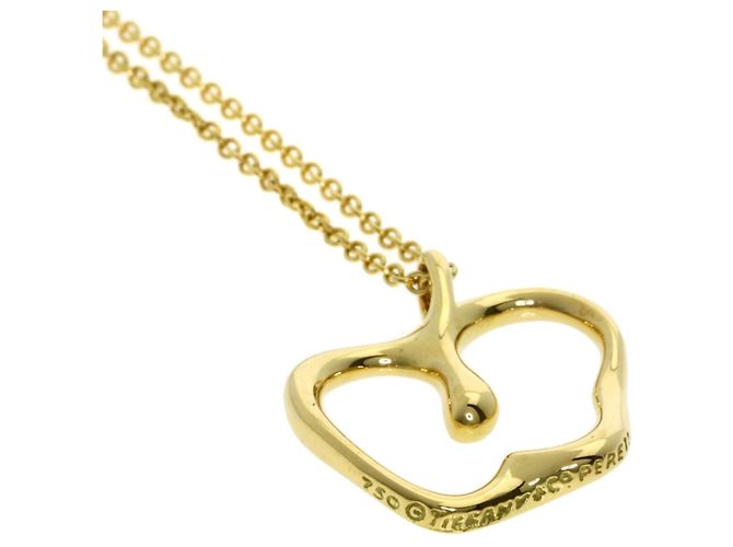 Collana mela in oro giallo 18K di Tiffany & Co. - vista 4